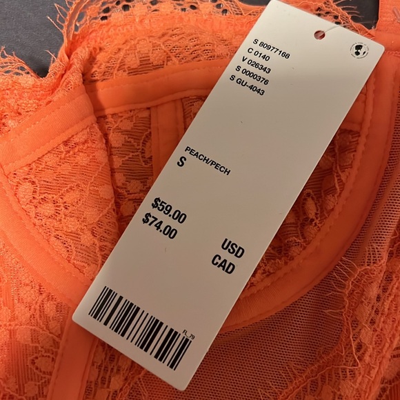 Brand new Urban Outfitters corset in PEACH! - Picture 2 of 2